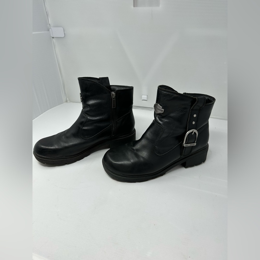 Harley-Davidson® • Madera 5-Inch Black Casual Ankle Boots • Women’s 9.5M